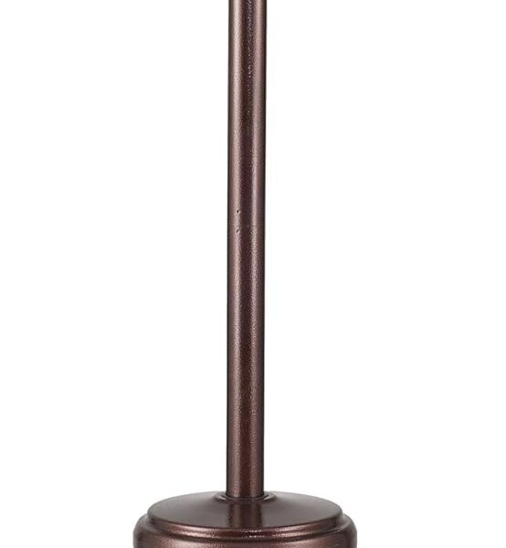 Calentador de Patio Fire Sense 68080 46000 BTU Propano Castaño Envejecido con Ruedas