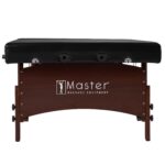 Mesa de Masaje Portátil Master Massage Canoga 10646-T 33.5 x 76 Pulgadas Altura Ajustable 18 a 25.5 Pulgadas Negro