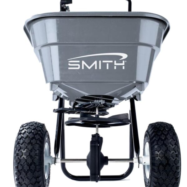 Esparcidor de Empuje con Ruedas Smith SB65 Capacidad 65 Libras Neumáticos de 10 Pulgadas