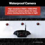 Sistema de Cámara de Respaldo RV Furrion Vision S+ 2021124370 Monitor 5 Pulgadas Cámara Sharkfin 1080p