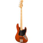 Classic Vibe Active '70s Jazz Bass, diapasón de arce, golpeador negro, moca