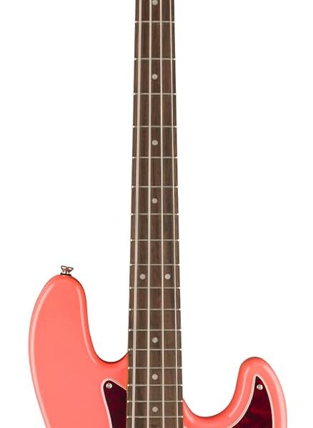 Classic Vibe '60s Jazz Bass, Laurel Diapasón, Golpeador Tortoishell, Coral Tahití