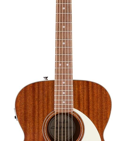 California Standard Monterey E, Tapa de Sapele, Guarda de Marfil, Sapele Natural