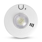 First Alert SM110LED-AC, alarma de humo con cable estroboscópico LED y batería de reserva de 10 años, 1 paquete
