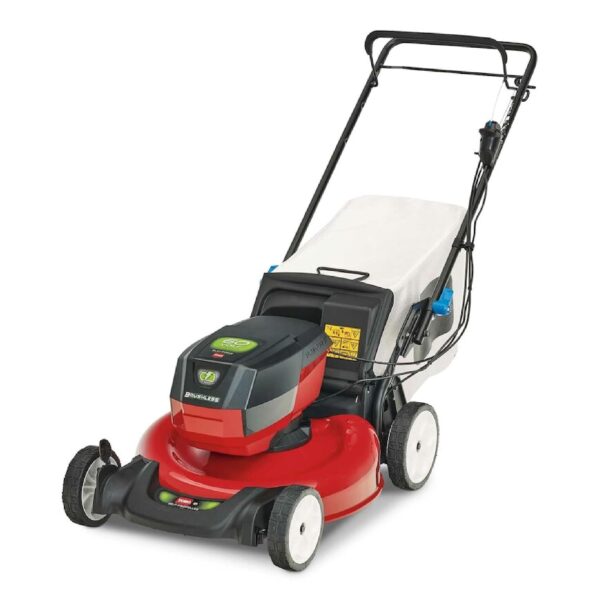 Podadora Toro Recycler SmartStow 21356T 21 pulgadas 60 Voltios Autopropulsada RWD Roja Solo Herramienta