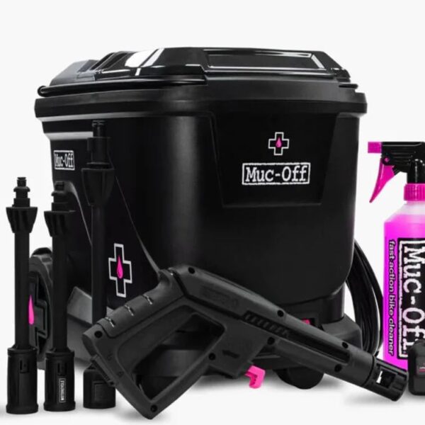 Lavadora a Presión Portátil Muc-Off 21116 20 Litros 3000 PSI Batería 40V Negro