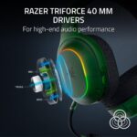 Auriculares Inalámbricos Razer Barracuda X Chroma RZ04-05220300-R3U1 2.4 GHz y Bluetooth 5.3 RGB Controladores 1.575 Pul