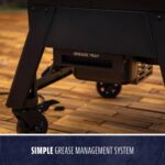 Pit Boss Navigator 3-Series WiFi & Bluetooth - Ahumador vertical de pellets de madera con controlador digital LCD, 1,118