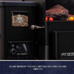 Parrilla de Pellets Pit Boss Navigator PB850M WiFi y Bluetooth 932 Pulgadas Cuadradas Tolva 30 Libras Negro