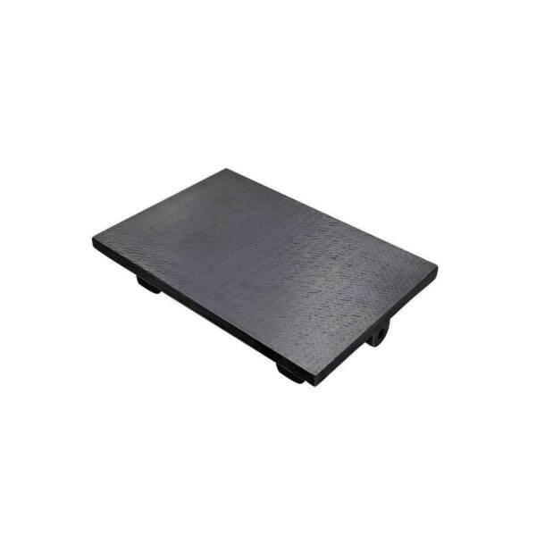 HHIP 4406-1214 Placa de superficie raspada a mano de hierro fundido, grado 11 planitud, 10 micrones, 18 pulgadas de larg