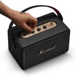 Bocina Bluetooth Marshall Kilburn III Negro Metálico IP54 50 Horas de Batería