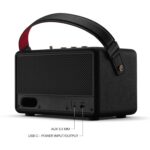 Bocina Bluetooth Marshall Kilburn III Negro Metálico IP54 50 Horas de Batería