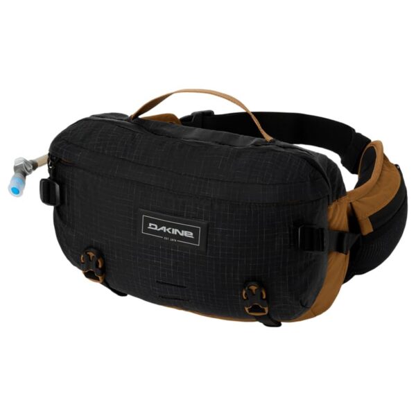 Paquete de Cadera Dakine Buscadora 6L con Depósito de Hidratación 2L Negro Rubber