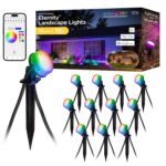 Luces de Jardín Enbrighten Vibe Eternity 83790 50 Pies 12 LED RGBWIC Impermeables IP67