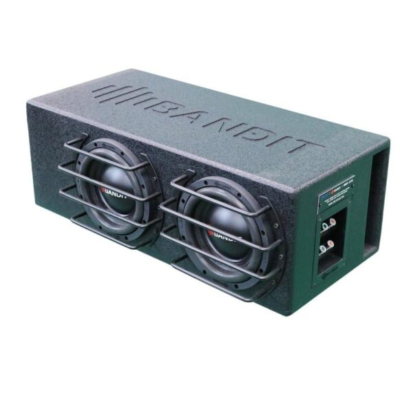 Subwoofer DEEJAY LED BANDIT2X6.5 Doble 6.5 Pulgadas 800W RMS 1600W Pico Bobina 2 Ohms Negro
