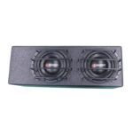 Subwoofer DEEJAY LED BANDIT2X6.5 Doble 6.5 Pulgadas 800W RMS 1600W Pico Bobina 2 Ohms Negro