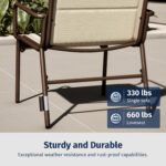 Juego de Muebles de Exterior EAST OAK LN44TA1-VL-2 4 Piezas Beige con Sofá Biplaza y Mesa de Centro