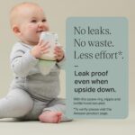Biberón de Vidrio Tommee Tippee Natural Start 9 Onzas Autoesterilizante Sin BPA Flujo Lento Paquete de 3