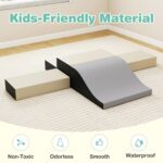 Juguetes de Escalada para Niños Olakids 10167 Set de 10 Piezas Espuma EPE Gris