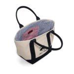 Bolso Tote Brooks Brothers Penn Modelo 14030628 Sarga de Algodón Color Natural