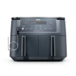 Ninja Freidora de aire Foodi con termómetro Smart Cook | Freír al aire 6 en 1, asar, hornear, deshidratar y más | DualZo