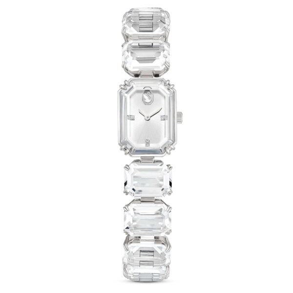Reloj Swarovski Millenia Pulsera Corte Octagonal Blanco Acero Inoxidable 5729182