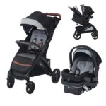 Sistema de Viaje Baby Trend Tango PRO TS04F00D con Asiento de Auto Infantil Secure-Lift Negro Dash