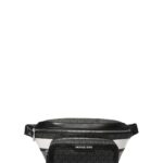 Bolsa de Cintura Michael Kors Malone 33S5SMMY9B-144 Herrajes Plateados Storm Signature