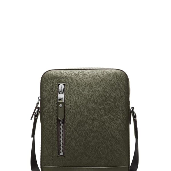 Bolsa de Vuelo Michael Kors Hudson 33F5LHDC2L-093 Cuero Cremallera Vertical Bolso Cruzado