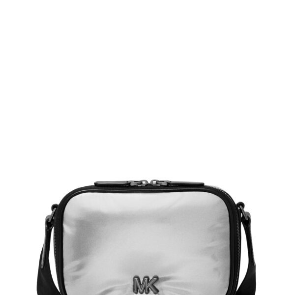 Bolso Cruzado Michael Kors Brooklyn 33F5LBNM6B-041 Gunmetal Redondo 2 Litros