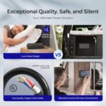 Inversor Renogy PUH 2000W Onda Sinusoidal Pura 12V a 120V con Bluetooth y Transferencia Automática