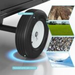 Garvee GarveeTech - Remolque utilitario resistente de 750 libras – Remolque de descarga ATV de 17 pies cúbicos con lados