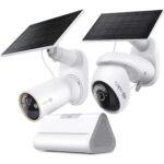 Kit de Cámaras Tapo C660 KIT C460 KIT y Smart Hub H500 Solares 4K con Panorámica e Inclinación