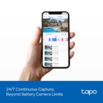 Kit de Cámaras Tapo C660 KIT C460 KIT y Smart Hub H500 Solares 4K con Panorámica e Inclinación