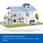 Kit de Cámaras Tapo C660 KIT C460 KIT y Smart Hub H500 Solares 4K con Panorámica e Inclinación