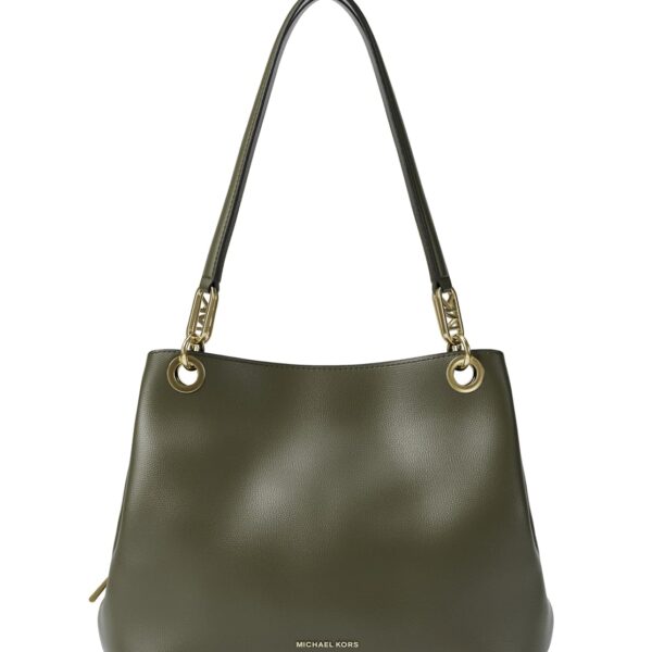 Bolso Bandolera Michael Kors Kensington Cuero Guijarro Herrajes Dorados