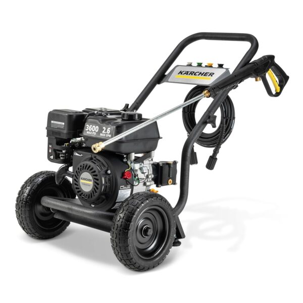 Lavadora a Presión Kärcher G 3600 P 3600 PSI 2.6 GPM Motor a Gasolina 5.9 HP 212 cc Bomba Triplex