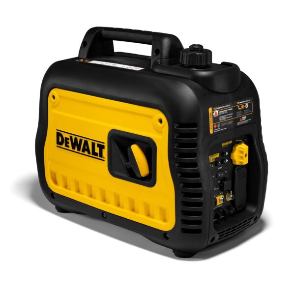 Generador Inversor Portátil DeWalt DXGNI2500 2500 Watts de Arranque 2200 Watts de Funcionamiento a Gasolina Amarillo