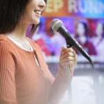 Amazon Basics Micrófono dinámico, micrófono vocal profesional con cable para karaoke, podcasting, actuaciones en vivo (p
