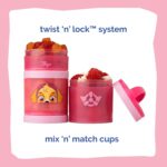 Recipientes Apilables para Bebés y Niños Whiskware BlenderBottle C07018 Skye Paquete de 12