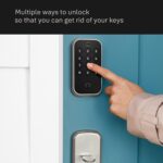 Yale Assure Lock 2 Teclado con Wi-Fi Connect, Cerrojo de Níquel Satinado para Anfitriones de Alquiler Vacacional, YRD410