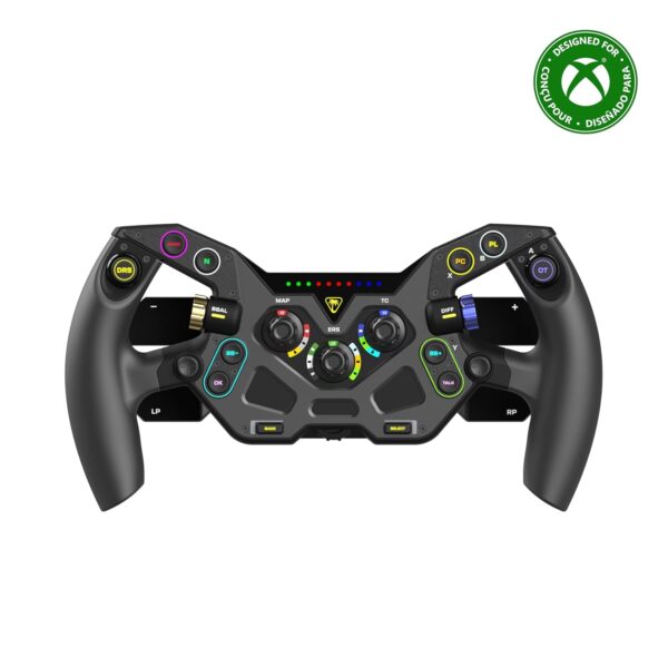 Volante Turtle Beach VelocityOne F-RX Formula TBR-2101-05 para Xbox Series X S Xbox One y PC Negro Diez Interruptores Me