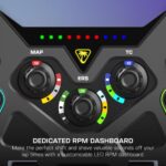 Volante Turtle Beach VelocityOne F-RX Formula TBR-2101-05 para Xbox Series X S Xbox One y PC Negro Diez Interruptores Me