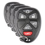 Llavero Remoto de Entrada sin Llave ACDelco GM Genuine Parts 22951510 6 Botones Paquete de 4
