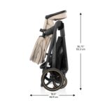Cochecito Evenflo Shyft Intuiti+ ST200112547 Travertino Modular 6 Modos con Suspensión en Todas las Ruedas
