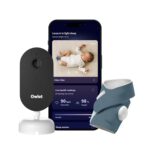 Monitor de Bebé Owlet Dream Duo Gen 3 PS03NWBUSN Video 2K HD con Calcetín Dream Sock Azul