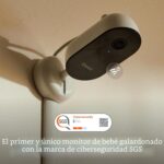Monitor de Bebé Owlet Dream Duo Gen 3 PS03NWBUSN Video 2K HD con Calcetín Dream Sock Azul