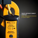 Abrazadera inductiva/de detección SureTrace eléctrica ideal (ISC-950) 0-600 amperios de CA | Batería recargable de iones