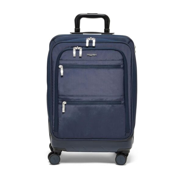Maleta de Mano Baggallini HBO971 Set Wave 22 Pulgadas Híbrida Azul Marino Francés 4 Ruedas
