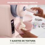 GreenPan Máquina para hacer helados y granizados, suave, sorbete, margaritas, batidos, yogur congelado, sin precongelaci